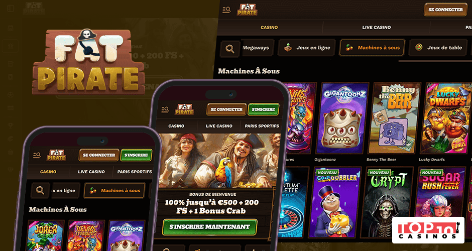 Fat Pirate Casino dispose-t-il d'une app mobile