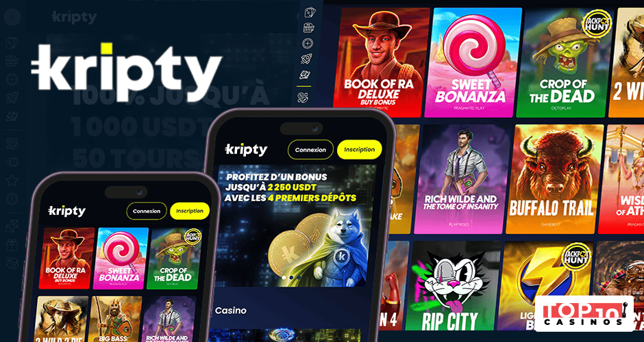 Kripty Casino : App mobile disponible ?