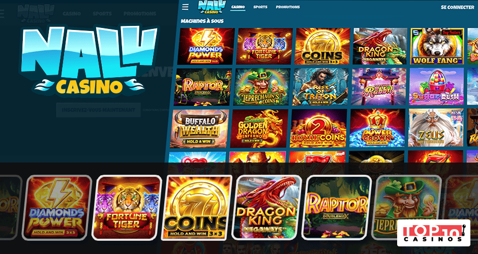 Nalu Casino s'associe à 81 développeurs pour fournir +9677 jeux