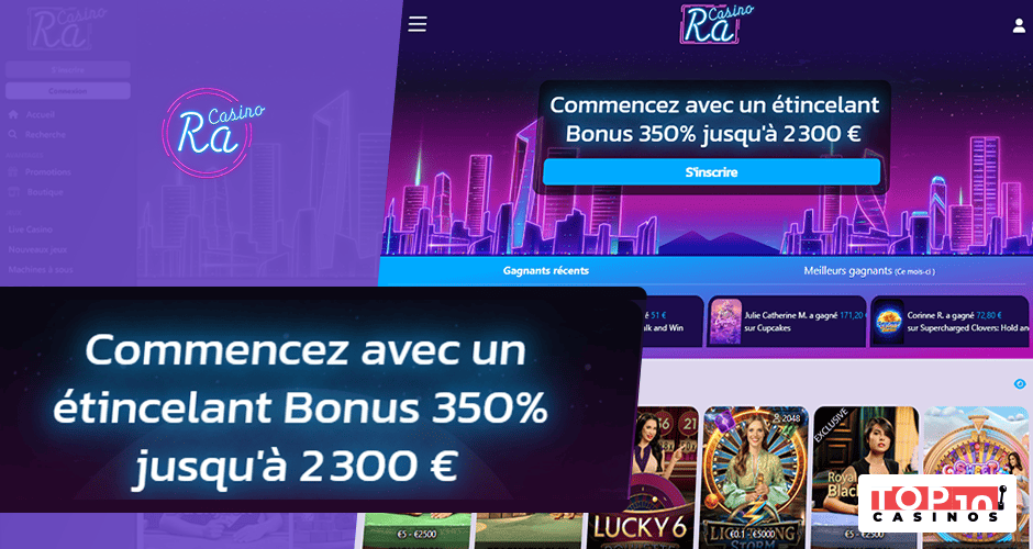 Zoom sur le bonus de bienvenue et les autres promotions