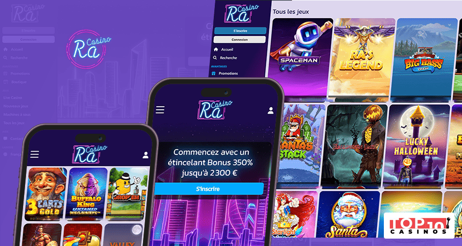 Ra Casino dispose-t-il d'une application mobile