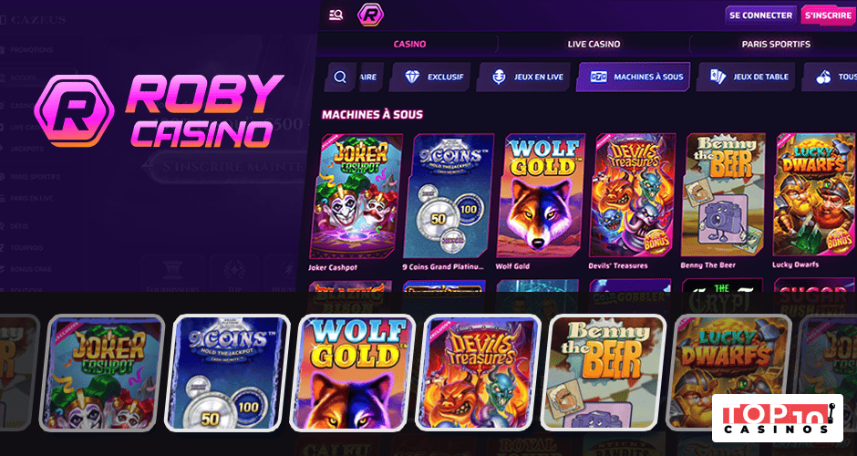 Un catalogue de +9 000 jeux à explorer sur ce casino