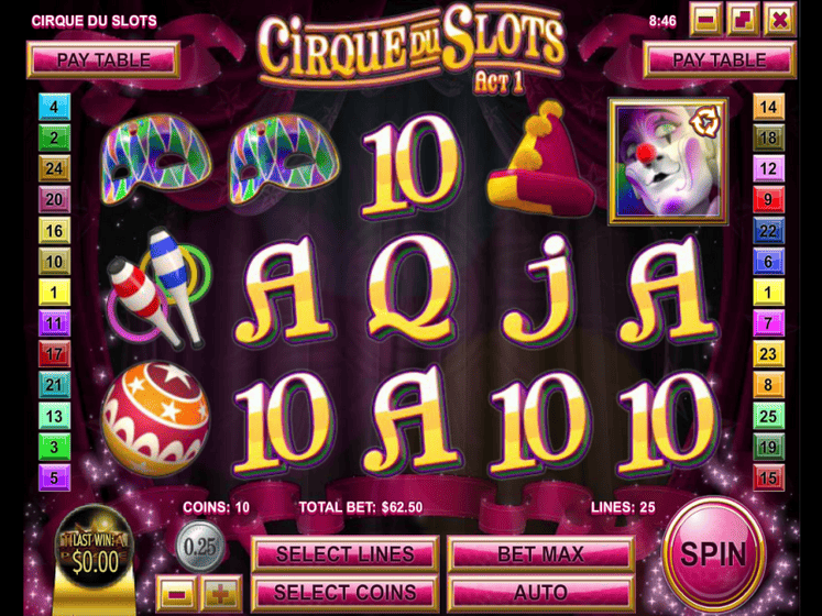 Cirque Du Slots