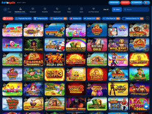 Betospin Casino games