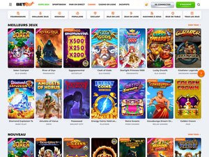 BetRiot Casino games