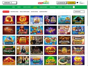 Betsamigo Casino games