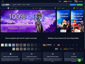 Cazwin Casino website