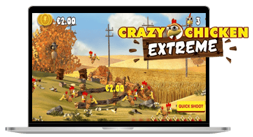 mini jeux crazy chicken extreme