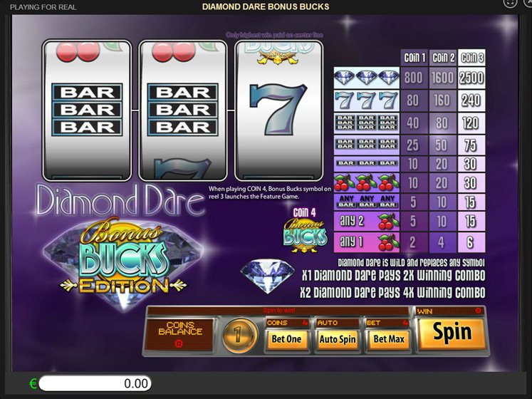 Diamond Dare Bonus Bucks