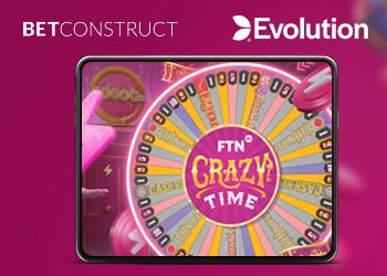 evolution et betconstruct lancent ftn crazy time