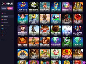 Gxmble Casino games