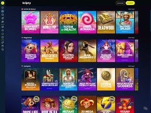 Kripty Casino games