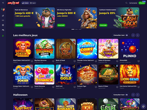 Lazybar Casino website