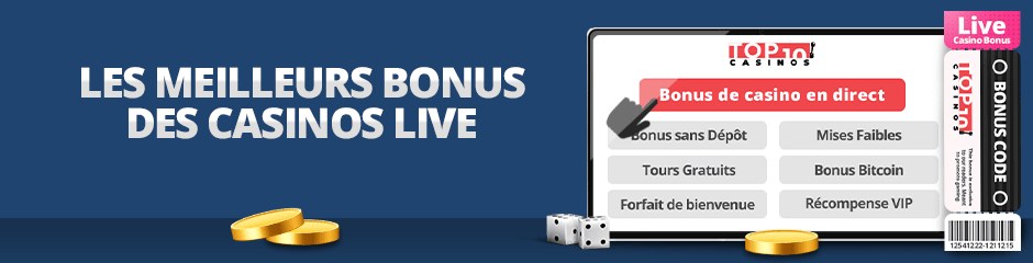 bonus de casinos live