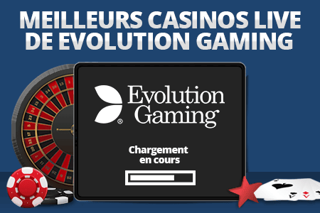 logiciel casinos evolution gaming