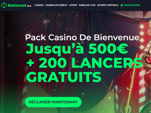 NationalBet Casino website