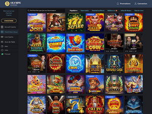 Olympe Casino games