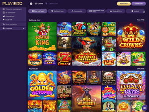 Playoro Casino games