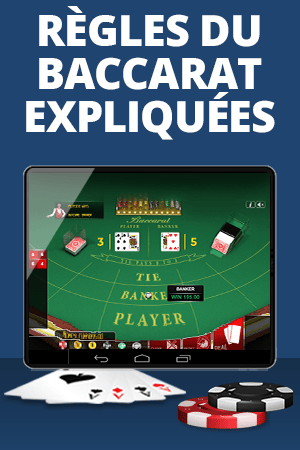 règles du baccarat expliquées