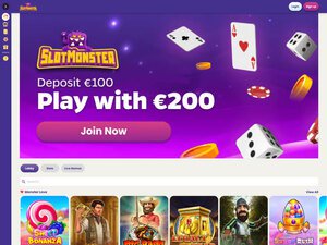 Slotmonster Casino website