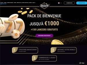 Slotsvil Casino website