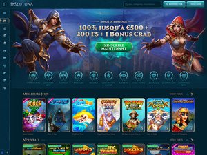 Slotuna Casino website