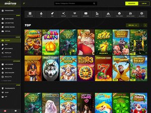 Sportuna Casino games