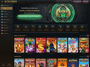 Talismania Casino website