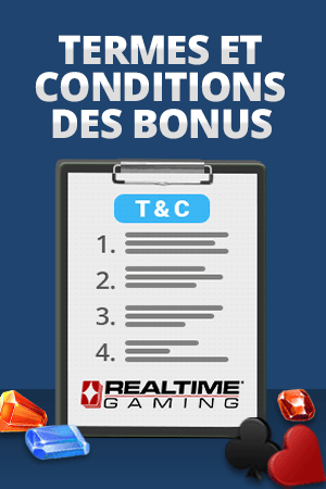 termes et conditions rtg