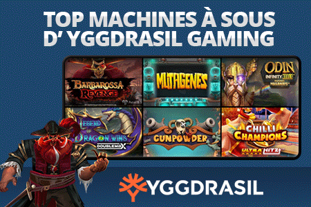 meilleures machines à sous yggdrasil