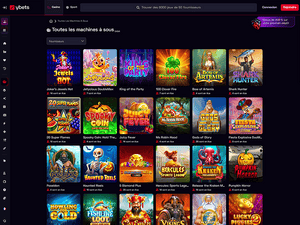 Ybets Casino games